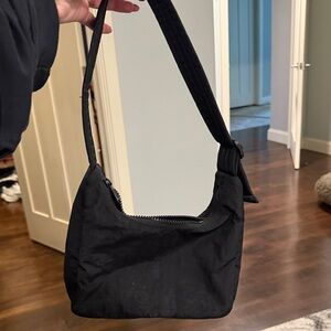 Black BAGGU Mini Nylon Shoulder Bag Urban Outfitters